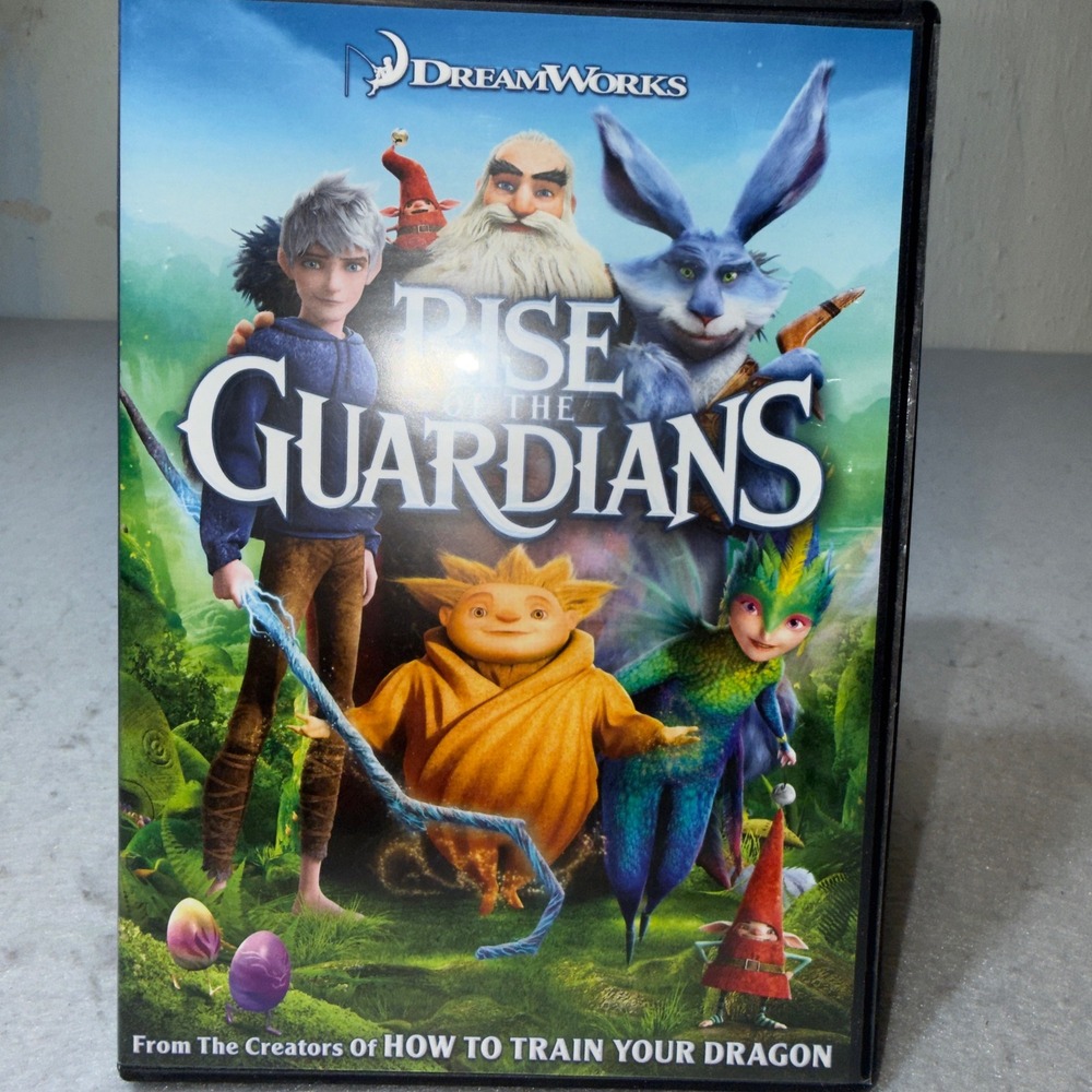 Rise of the Guardians DVD 2013‎ DreamWorks Animation Family Adventure Jack Frost